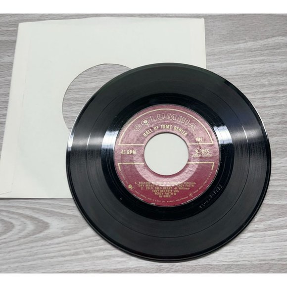 Tony Bennett EP Big Band 45 Blues in the Night Tenderly Cold Heart Columbia 2055 - Picture 4 of 4